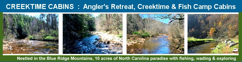 Creektime Cabins, Angler's Retreat Cabin Rental